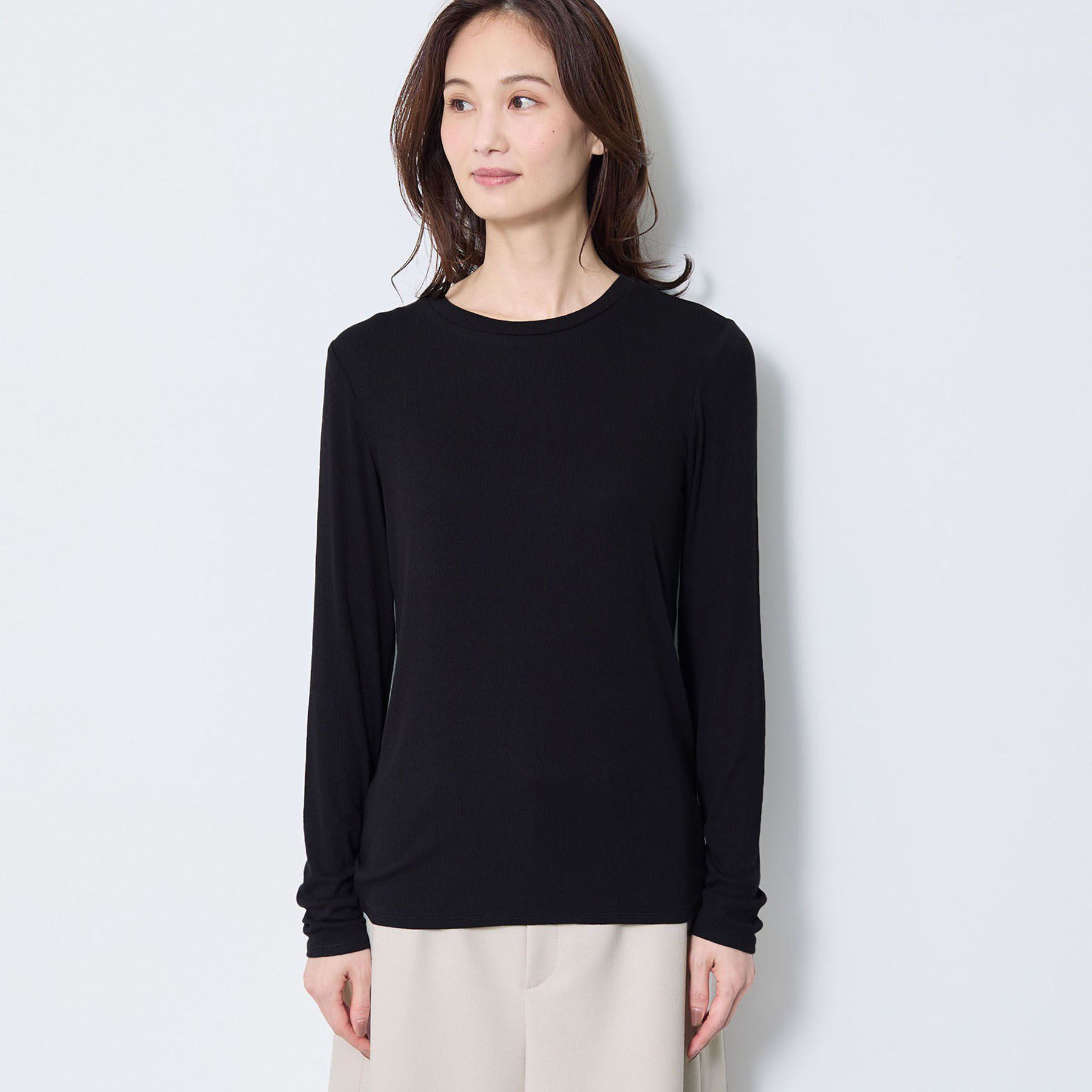 Reflect「【インナーに◎】クルーネックプルオーバー」|Tシャツ・カットソー|