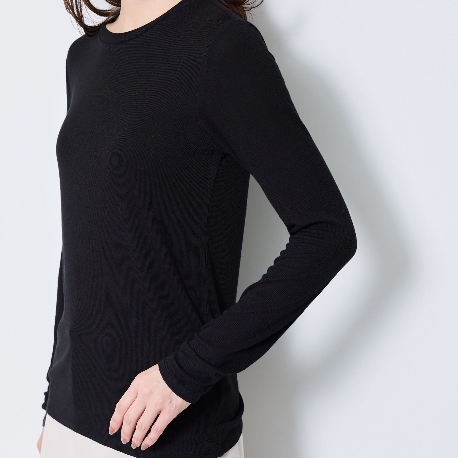 Reflect「【インナーに◎】クルーネックプルオーバー」|Tシャツ・カットソー|
