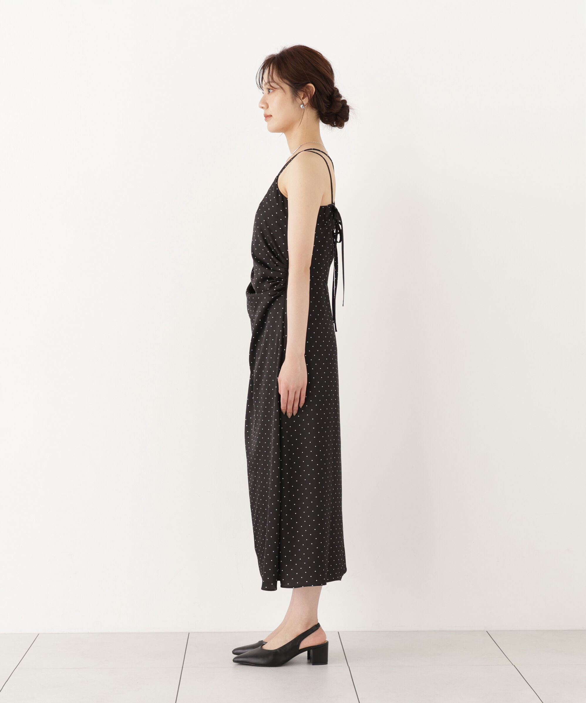PROPORTION BODY DRESSING「タックキャミワンピース」|ワンピース|