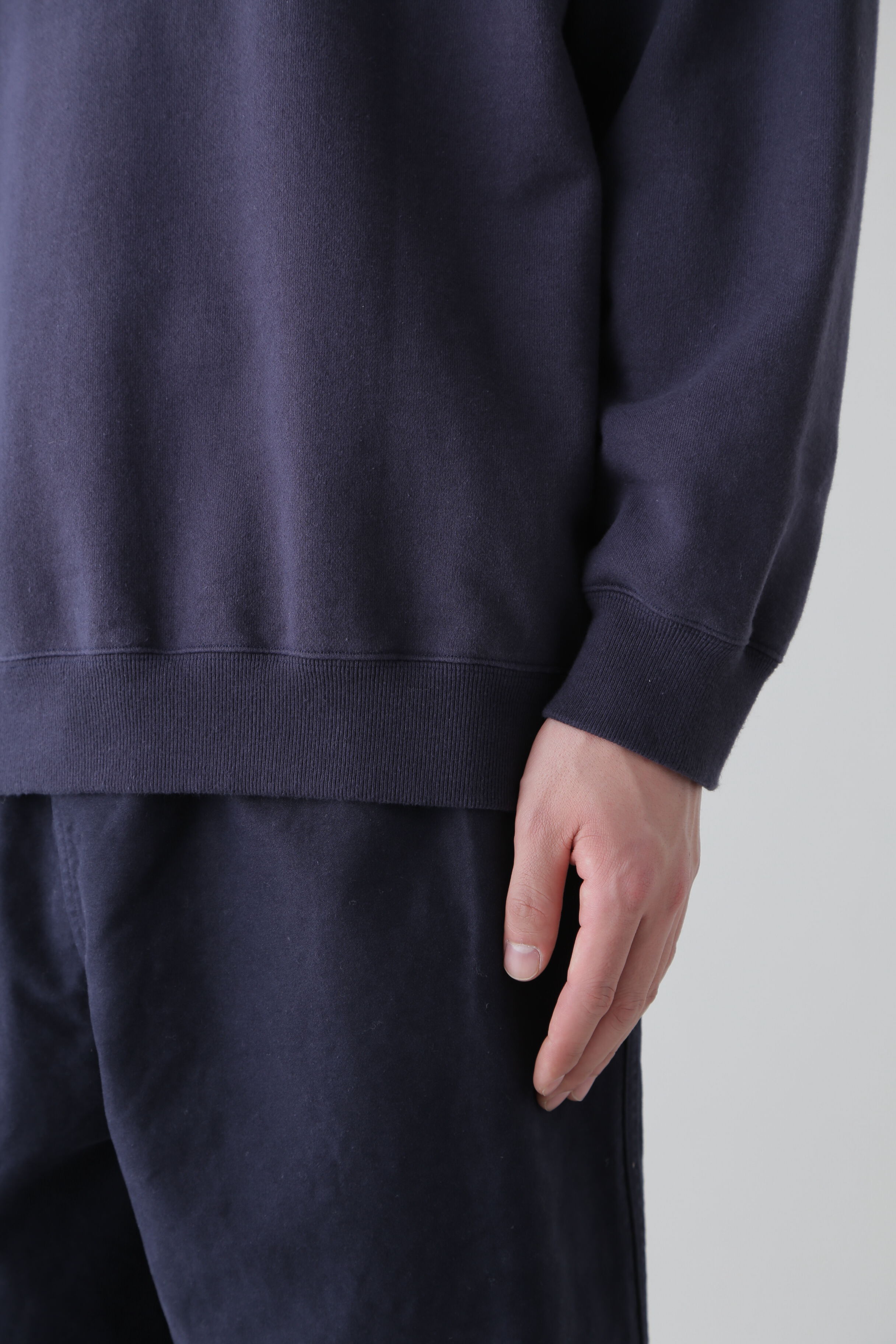 YLEVE 「Ｙ / ORGANIC COTTON BLEND HEAVY WEIGHT FLEECE CREW NECK」|Tシャツ・カットソー|