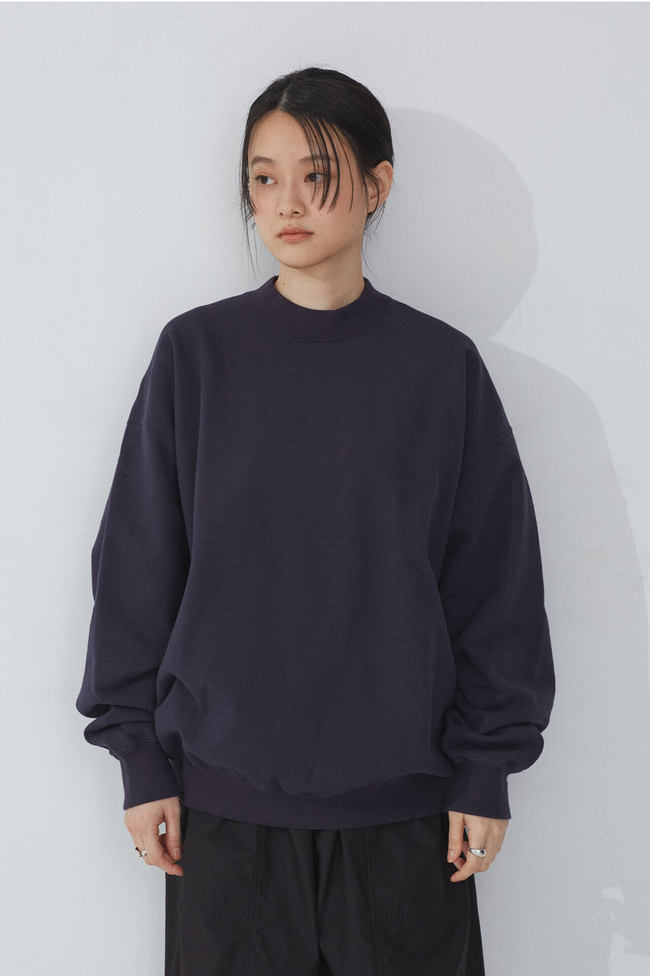 YLEVE 「Ｙ / ORGANIC COTTON BLEND HEAVY WEIGHT FLEECE CREW NECK」|Tシャツ・カットソー|