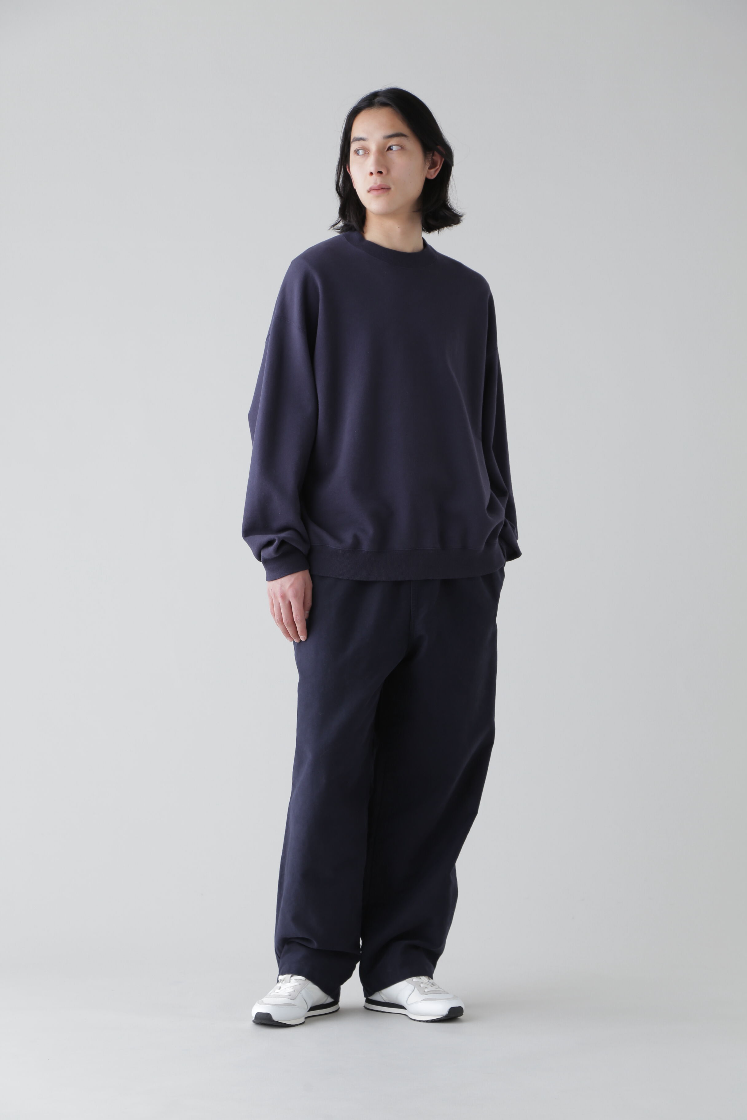YLEVE 「Ｙ / ORGANIC COTTON BLEND HEAVY WEIGHT FLEECE CREW NECK」|Tシャツ・カットソー|