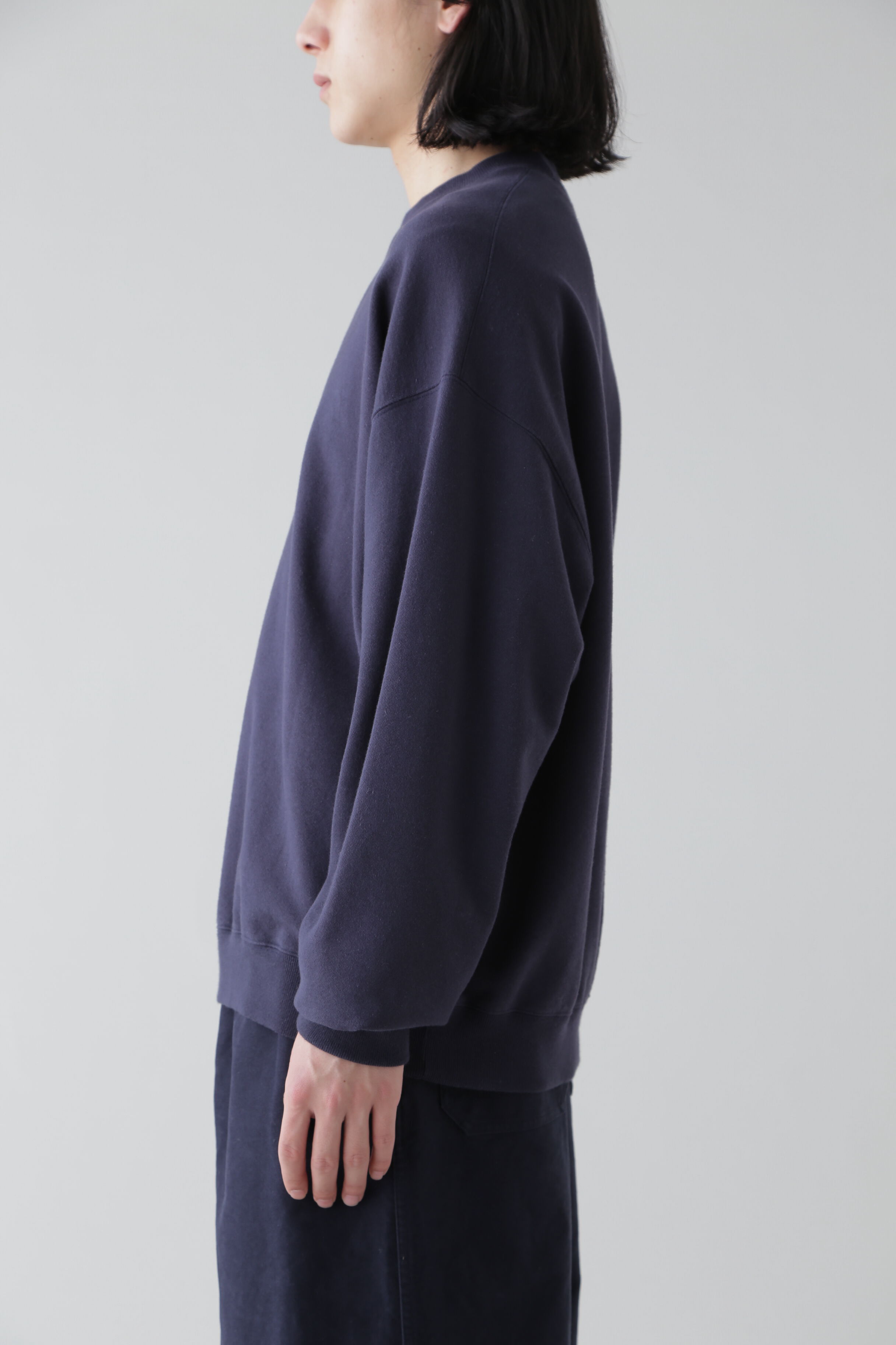 YLEVE 「Ｙ / ORGANIC COTTON BLEND HEAVY WEIGHT FLEECE CREW NECK」|Tシャツ・カットソー|