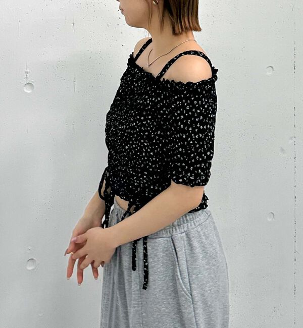 archives「小花柄カットレースオフショルＴＯＰＳ」|Tシャツ・カットソー|