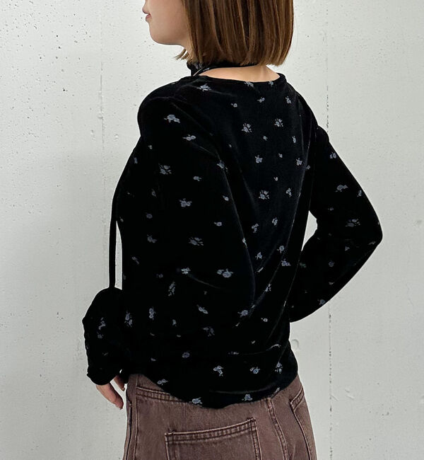 archives「花柄シアーベロアＴＯＰＳ」|Tシャツ・カットソー|