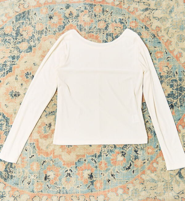 archives「シアーベロアカットＴＯＰＳ」|Tシャツ・カットソー|IVORY