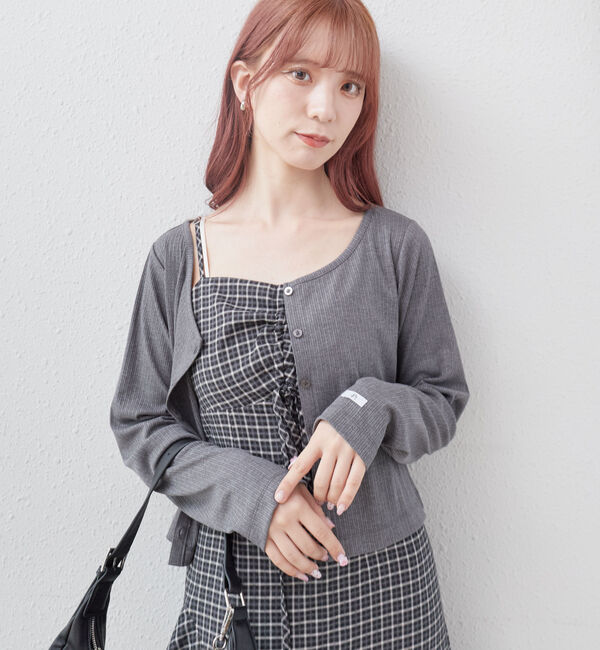 archives「ＵＶカットランダムリブカットＣＤ」|Tシャツ・カットソー|CHARCOAL GRAY