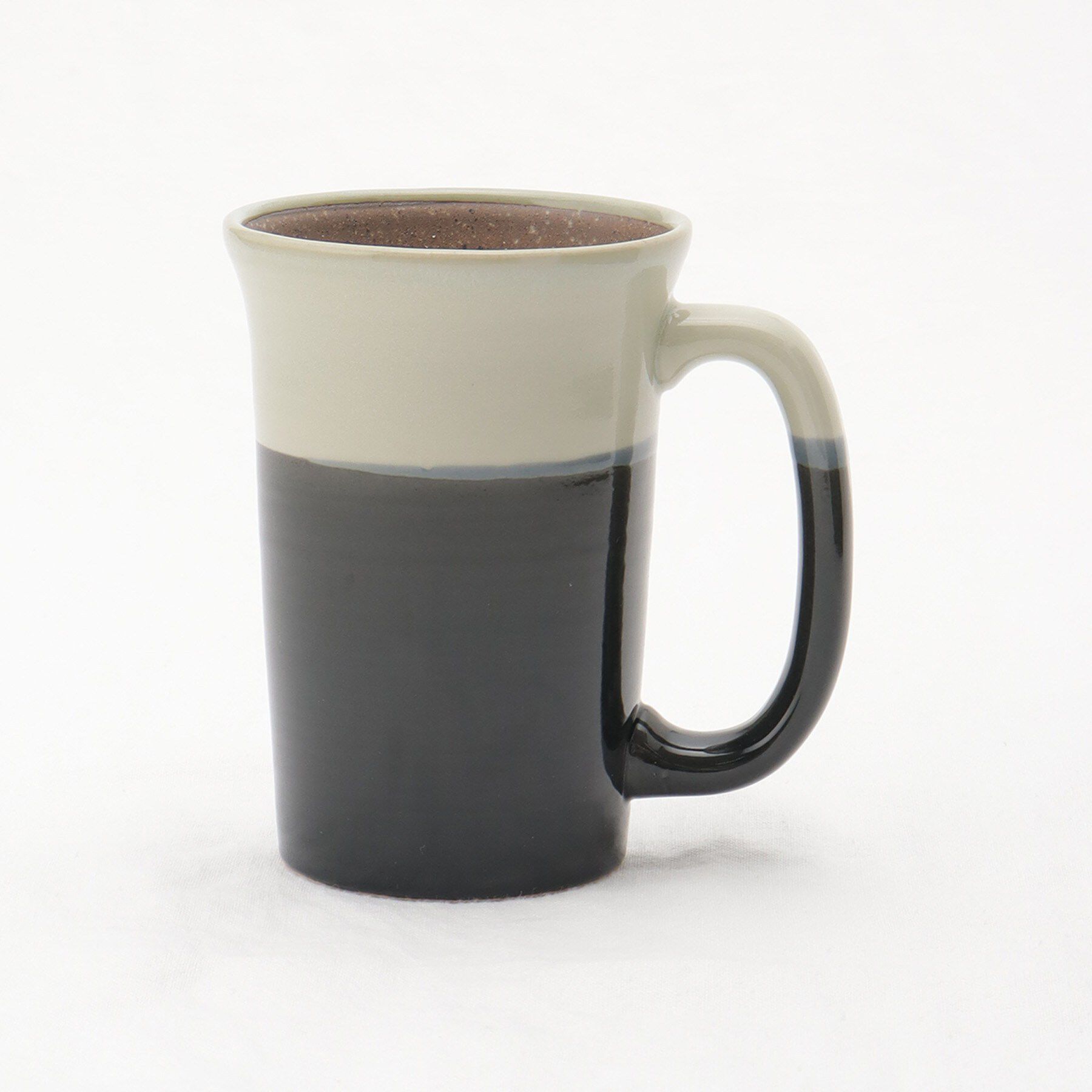 212 KITCHEN STORE「土の香り 泡立ちビアカップ BKスタウト」|グラス・マグカップ|