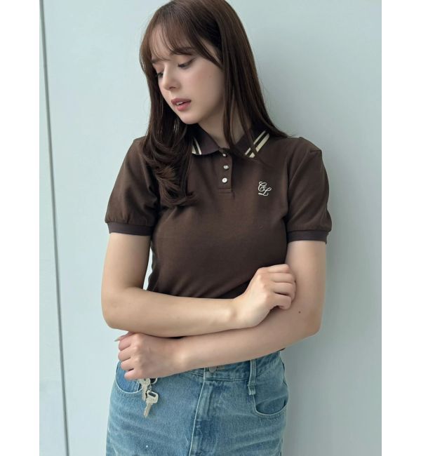 CALNAMUR「コンパクトポロカットソー」|Tシャツ・カットソー|