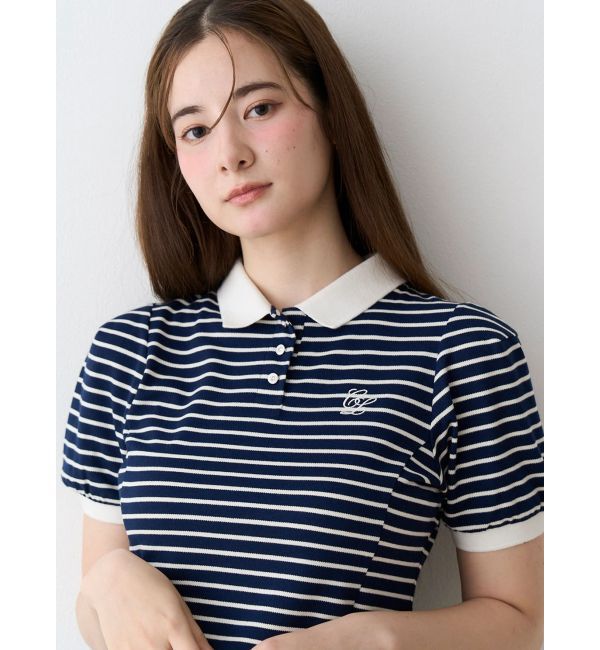CALNAMUR「コンパクトポロカットソー」|Tシャツ・カットソー|