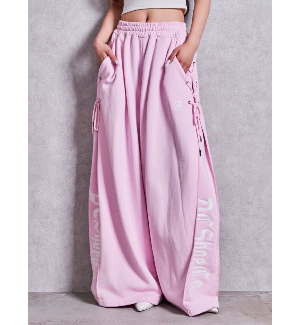 GYDA「GYDA&times;DC SIDE LACE UP WIDEパンツ」|その他|