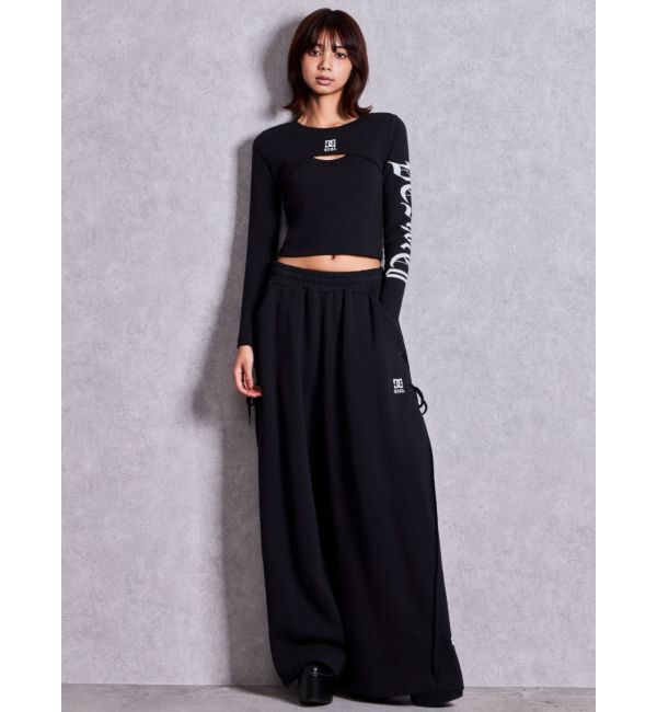 GYDA「GYDA&times;DC FRONT OPEN LONG SLEEVEトップス」|Tシャツ・カットソー|