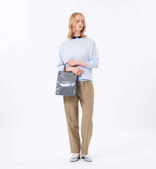 MACKINTOSH PHILOSOPHY「【Cleric Collar Knit(クレリックカラーニット)】ドルマンスリーブ」|ニット・セーター|