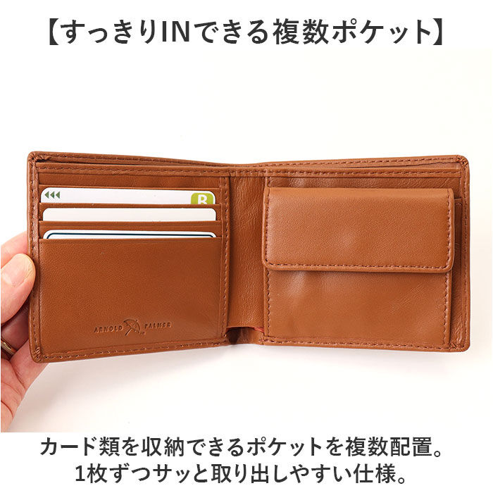 BACKYARD FAMILY「アーノルドパーマー 財布 ArnoldPalmer 4AP3205 通販 二つ折り財布」|財布|