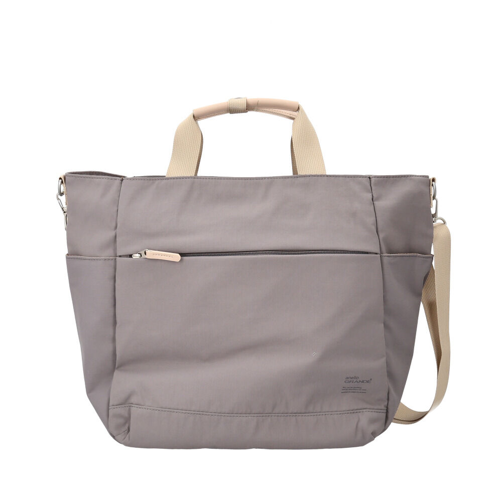 anello「アネログランデ トートバッグ GTM0973 anello GRANDE 通販 ショルダーバッグ」|トートバッグ|グレー1