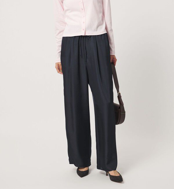 UNITED ARROWS「シルクライク イージーパンツ ‐ウォッシャブル‐」|その他|