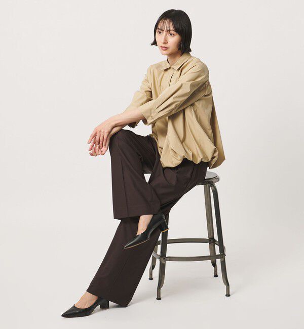 UNITED ARROWS「EVERY ポインテッド チャンキーヒール パンプス」|パンプス|