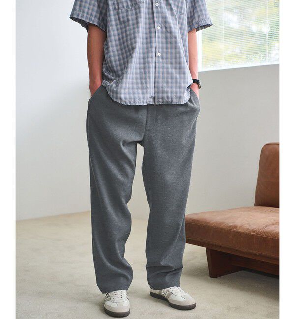 UNITED ARROWS green label relaxing「テック コード PLAY-PANTS イージーパンツ W3 -ストレッチ・吸水速乾-」|その他|MD.GRAY