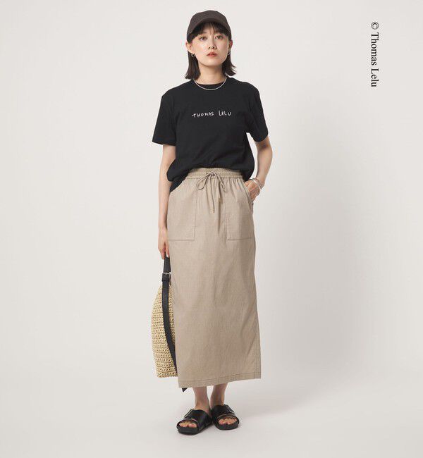 UNITED ARROWS green label relaxing「【別注】＜Thomas Lelu＞サインアート 半袖 Tシャツ カットソー」|Tシャツ・カットソー|