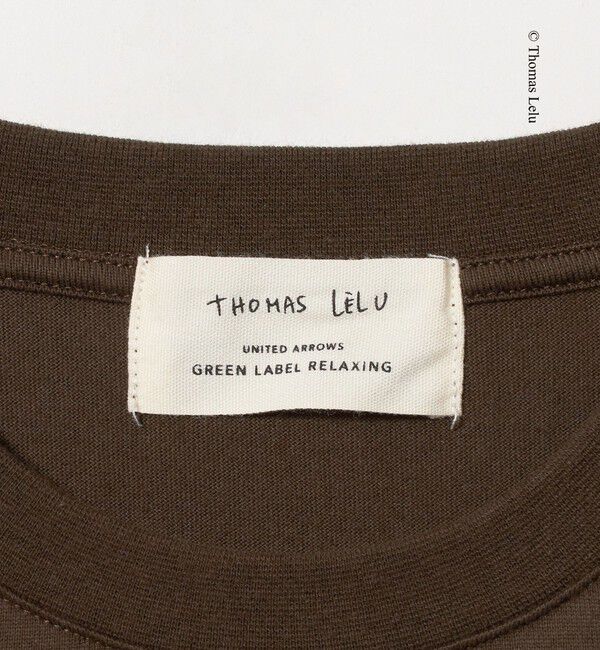 UNITED ARROWS green label relaxing「【別注】＜Thomas Lelu＞サインアート 半袖 Tシャツ カットソー」|Tシャツ・カットソー|
