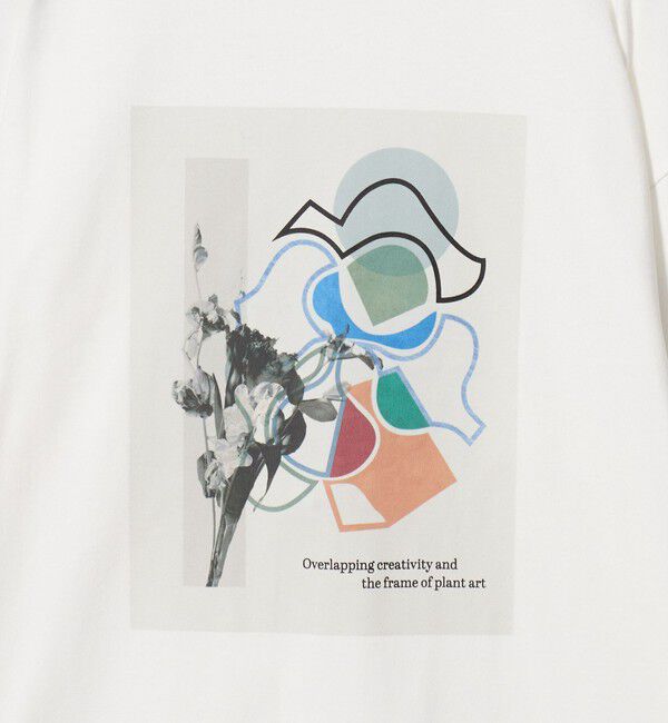 UNITED ARROWS green label relaxing「＜Phospho Graphica＞グラフィック 長袖 Tシャツ カットソー」|Tシャツ・カットソー|