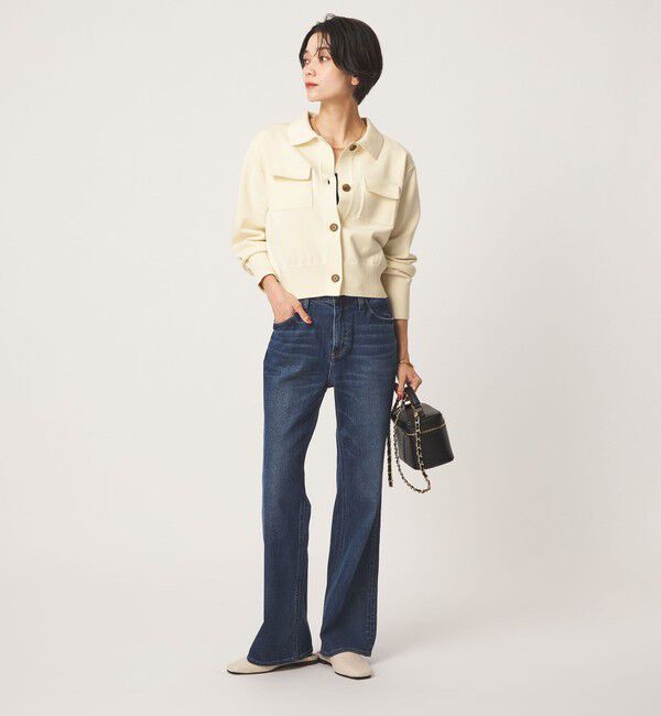 UNITED ARROWS green label relaxing「ポロニット カーディガン」|カーディガン|