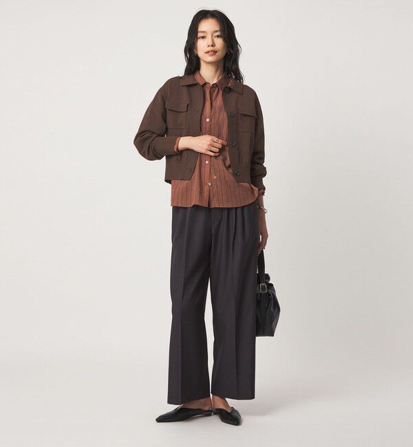 UNITED ARROWS green label relaxing「ポロニット カーディガン」|カーディガン|