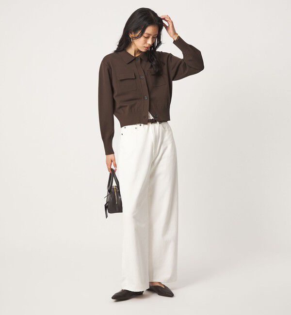 UNITED ARROWS green label relaxing「ポロニット カーディガン」|カーディガン|