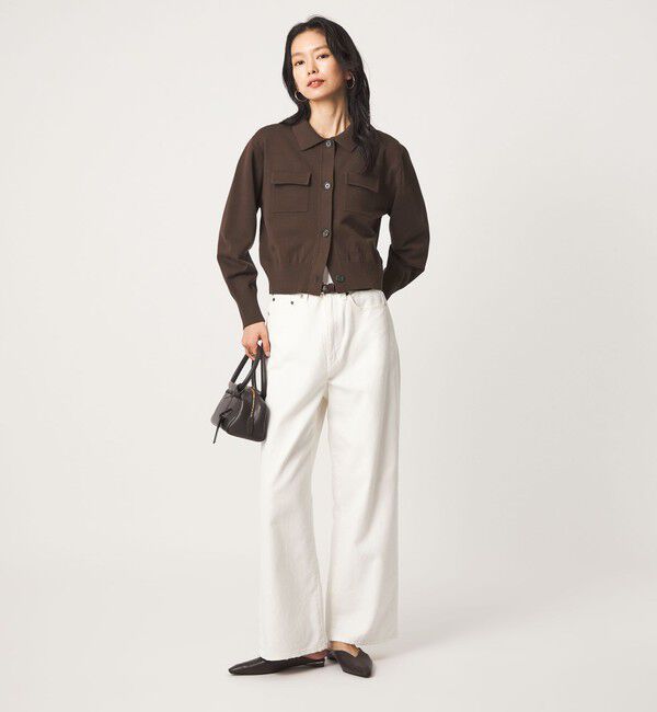 UNITED ARROWS green label relaxing「ポロニット カーディガン」|カーディガン|