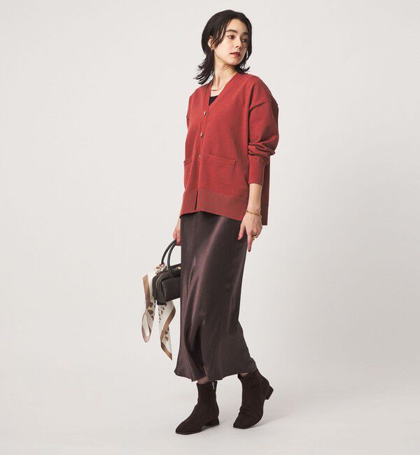 UNITED ARROWS green label relaxing「Vネック ニット カーディガン ウォッシャブル」|カーディガン|