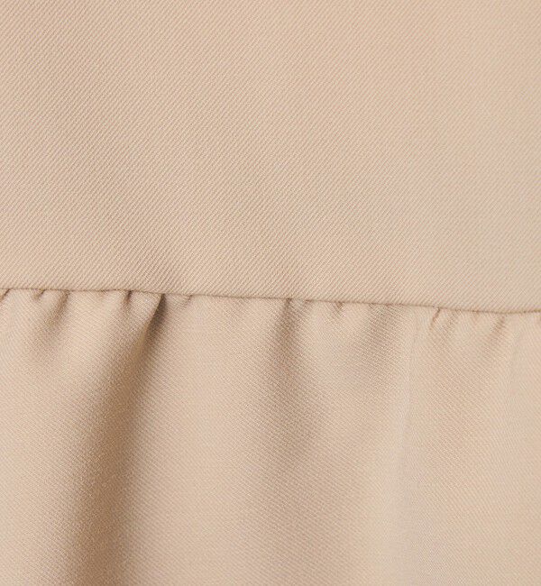 UNITED ARROWS green label relaxing「ツイル ペプラム ブラウス マシンウォッシャブル ストレッチ」|シャツ・ブラウス|