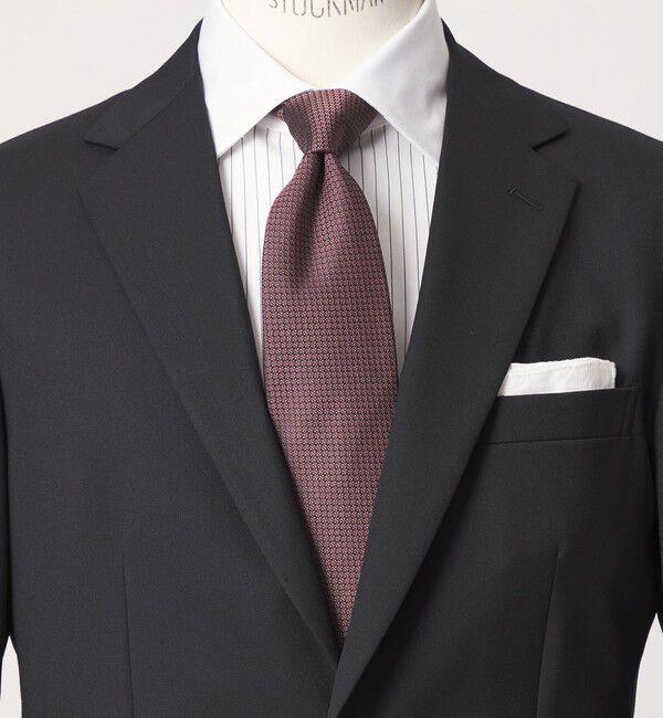 UNITED ARROWS green label relaxing「GLR シルク2 8.0cm ソリッド ネクタイ」|ネクタイ・蝶ネクタイ|PINK