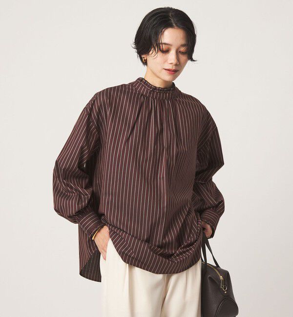 UNITED ARROWS green label relaxing「［size SHORTあり］フリルネック 2WAY ブラウス」|シャツ・ブラウス|その他2