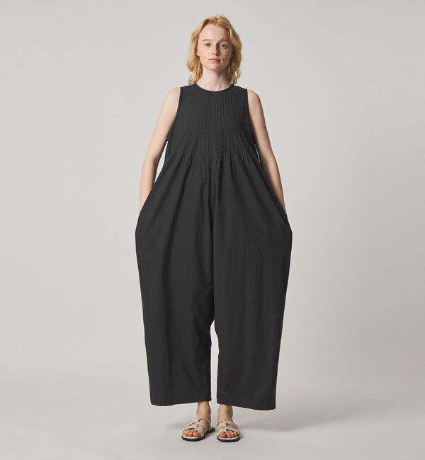 STEVEN ALAN「＜Steven Alan＞コットン ポプリン ピンタック オールインワン」|オールインワン|