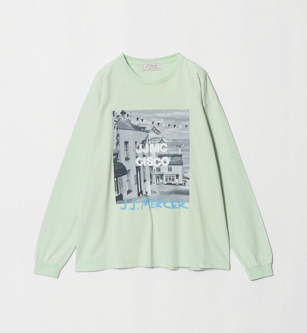 BEAUTY&YOUTH UNITED ARROWS「【別注】＜J.Jmercer＞プリント ロングスリーブ Tシャツ」|Tシャツ・カットソー|LIME