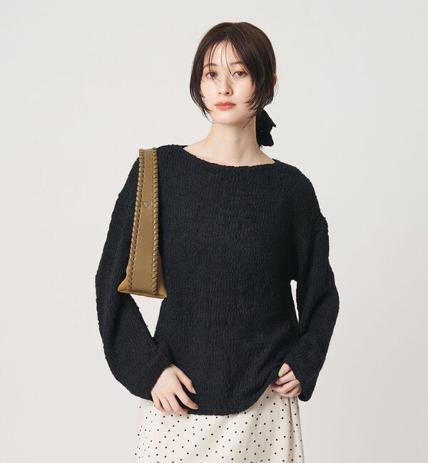 BEAUTY&YOUTH UNITED ARROWS「テープヤーン ニットプルオーバー ウォッシャブル」|ニット・セーター|