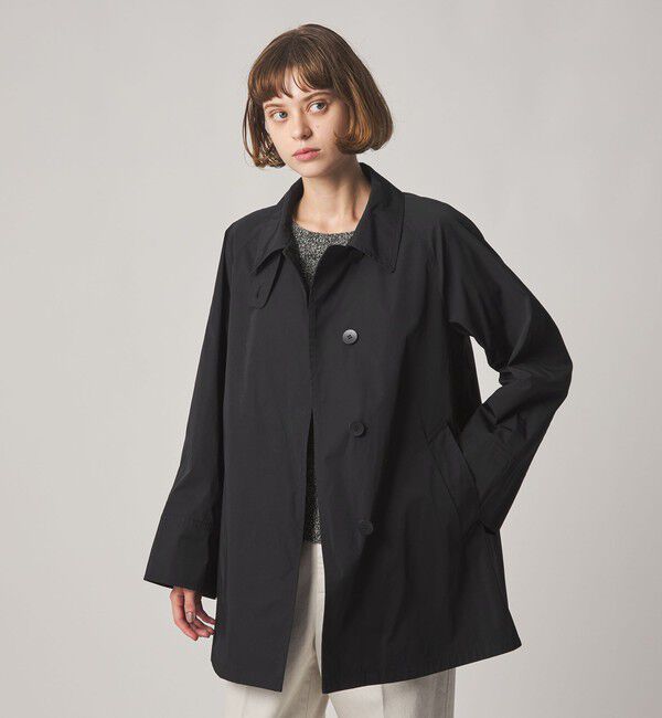 STEVEN ALAN「＜Steven Alan＞ポリエステル コットン テント ショート コート」|ステンカラーコート|