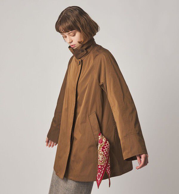 STEVEN ALAN「＜Steven Alan＞ポリエステル コットン テント ショート コート」|ステンカラーコート|
