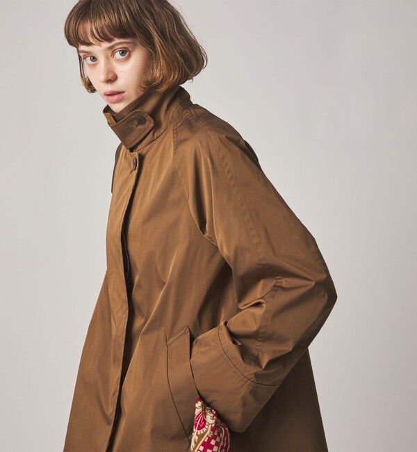 STEVEN ALAN「＜Steven Alan＞ポリエステル コットン テント ショート コート」|ステンカラーコート|