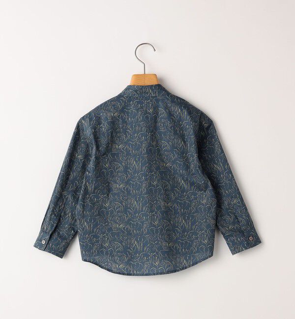 SHIPS KIDS「SHIPS KIDS:100～130cm / リバティ プリント 長袖 シャツ」|シャツ・ブラウス|