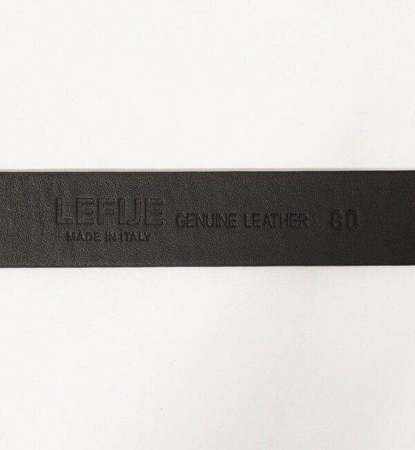 LEFIJE DOUBLE BAND レザーベルト（TOMORROWLAND GOODS）｜ルミネの
