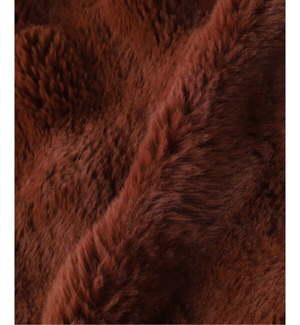 journal standard Furniture「《予約》FUR BLANKET S 70X120　フェイクファー ブランケット」|ブランケット|