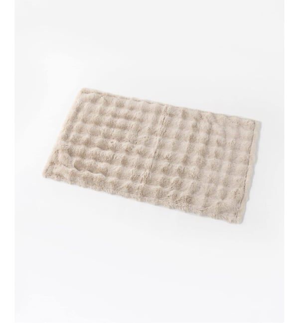 journal standard Furniture「《予約》FUR BLANKET S 70X120　フェイクファー ブランケット」|ブランケット|