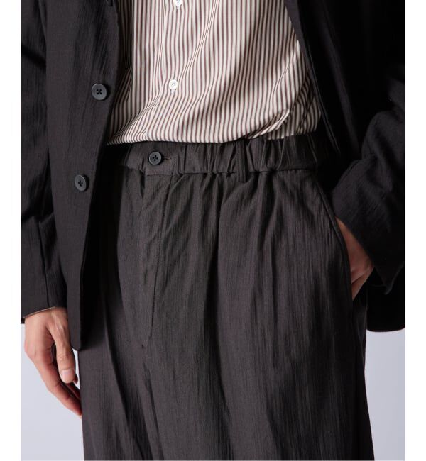 EDIFICE「《予約》Kanemasa Phil. (カネマサ フィル) 別注 36G Wool Fulling パンツ」|スラックス|