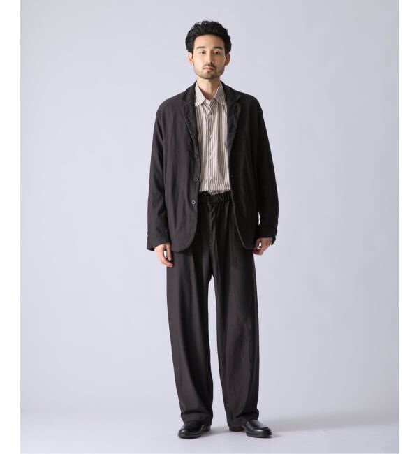 EDIFICE「《予約》Kanemasa Phil. (カネマサ フィル) 別注 36G Wool Fulling パンツ」|スラックス|