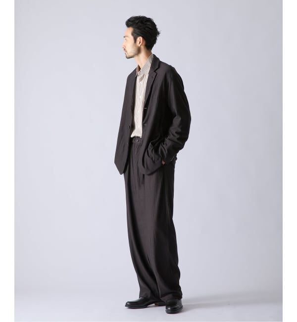 EDIFICE「《予約》Kanemasa Phil. (カネマサ フィル) 別注 36G Wool Fulling パンツ」|スラックス|