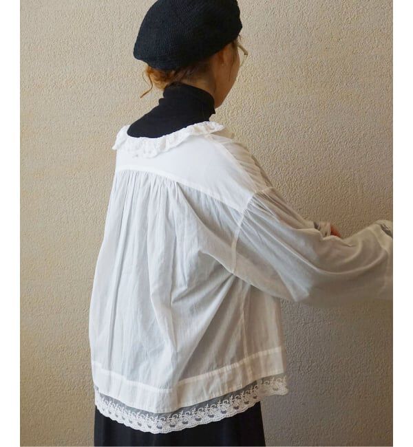 journal standard luxe「《予約》コットンローン レースブラウス」|シャツ・ブラウス|