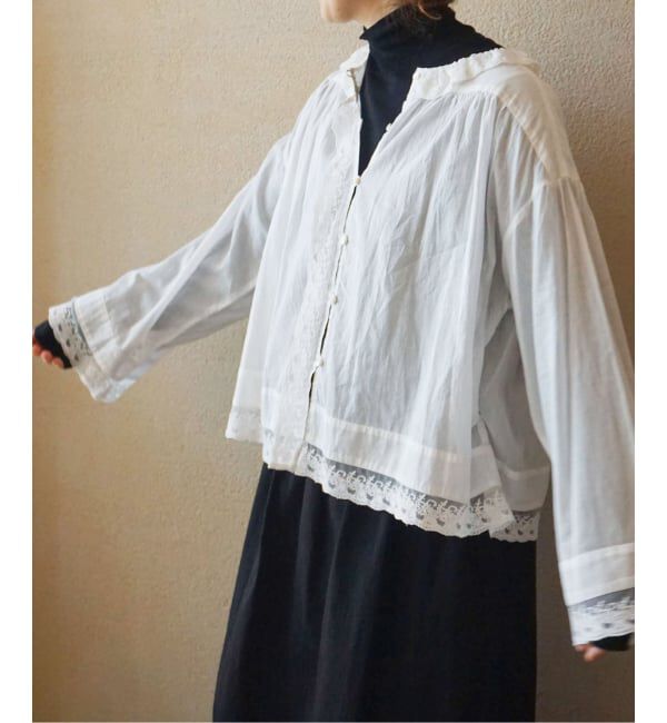 journal standard luxe「《予約》コットンローン レースブラウス」|シャツ・ブラウス|