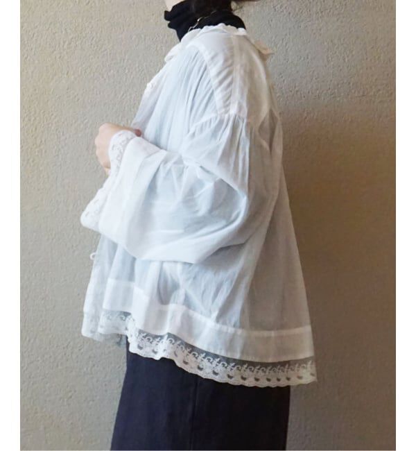 journal standard luxe「《予約》コットンローン レースブラウス」|シャツ・ブラウス|