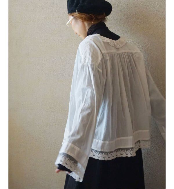 journal standard luxe「《予約》コットンローン レースブラウス」|シャツ・ブラウス|